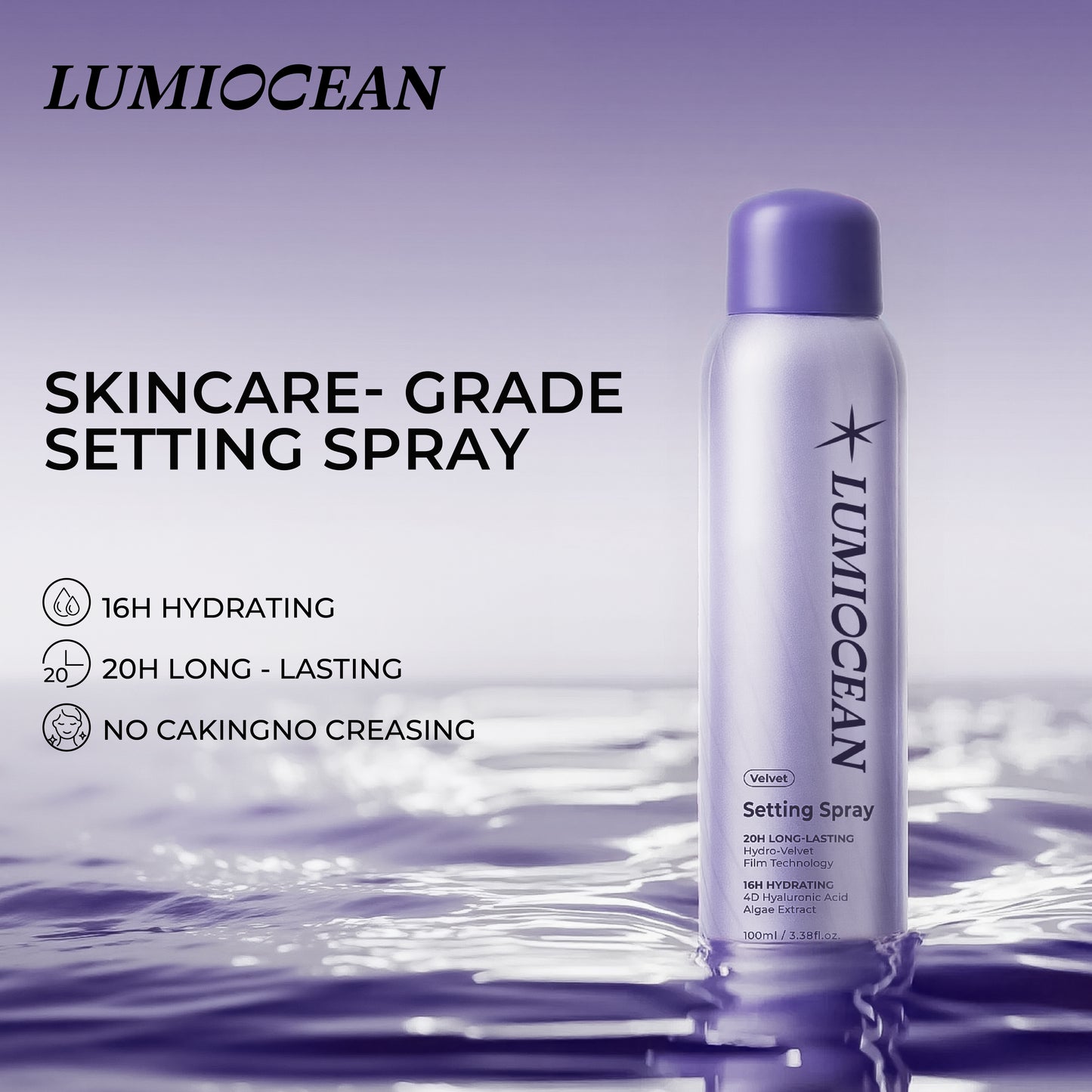 Lumiocean 24 hours Setting Spray 2-PACK